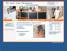Tablet Screenshot of gastro-theilmeier.de